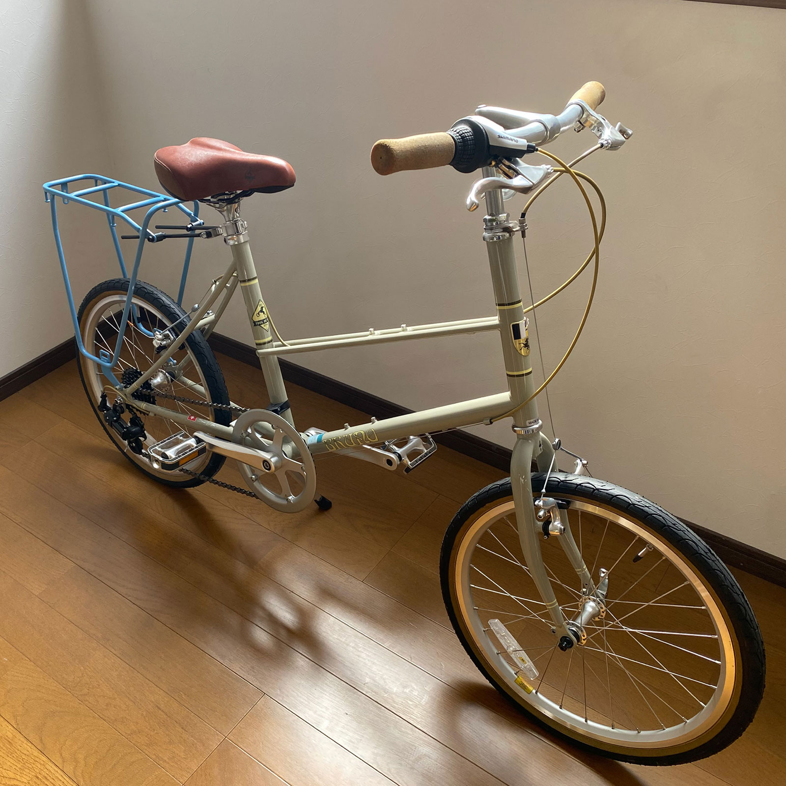 GV-R700 Blue Pearl rear carrier steel 700C 27.5inch