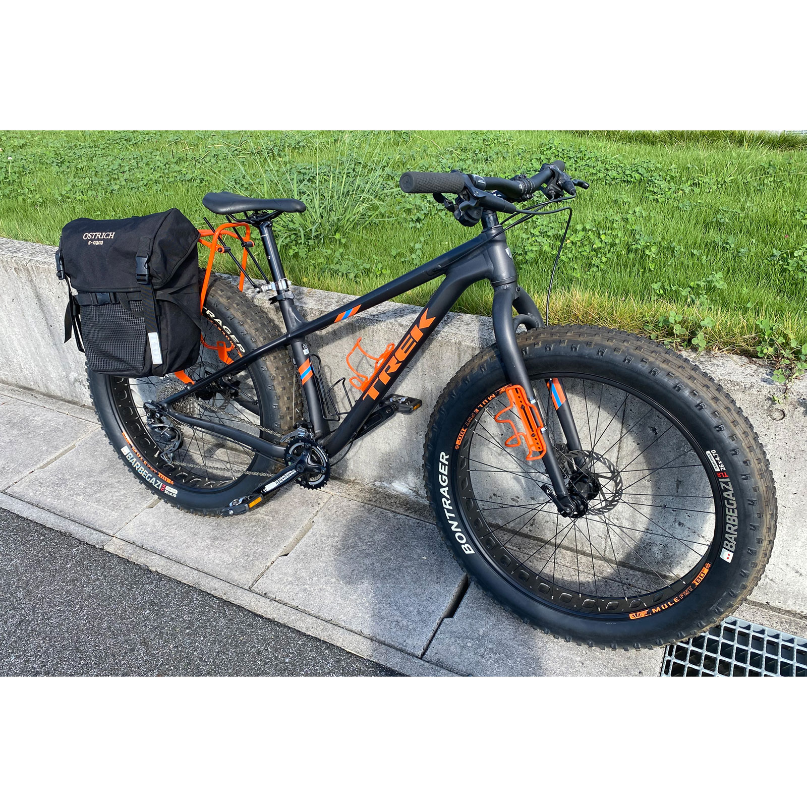 GV-R700 Burnt Orange rear carrier steel 700C 27.5inch