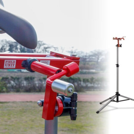 Field Unit COMP portable folding bicycle repair stand with tripod base